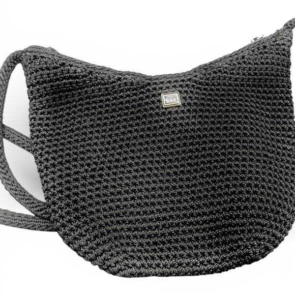 The Sak Handbags - The Sak Black  Crochet Shoulder Bag